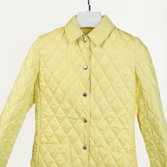 Burberry Lemon Quilted Snap-Closure Jacket - Picture 3 of 12